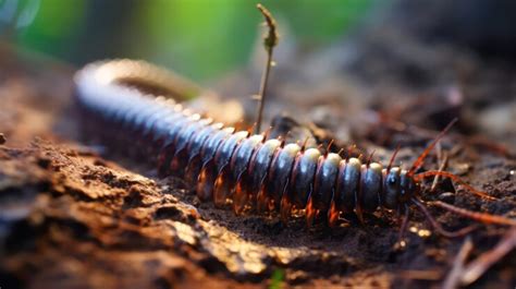  Centipede, an Earth-Crawling Marvel With Legs Aplenty That Loves To Devour Its Prey!