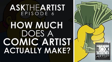 How much does a comic book artist make? And why do they always seem to have a secret stash of sketchbooks?