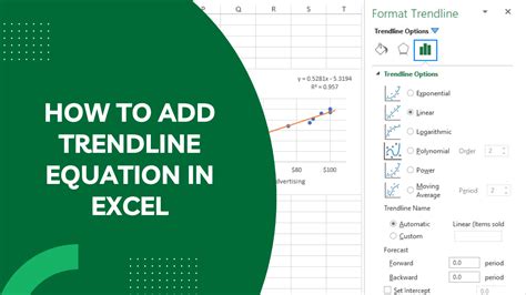 How to Show Trendline Equation in Excel: A Comprehensive Guide to Visualizing Data Trends and Beyond